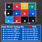 Heat Shrink Tube Kit Thermoresistant Tubing Heat Shrink Wire Wrapping Electrical Connection Cable Insulation Sleeved Protecter