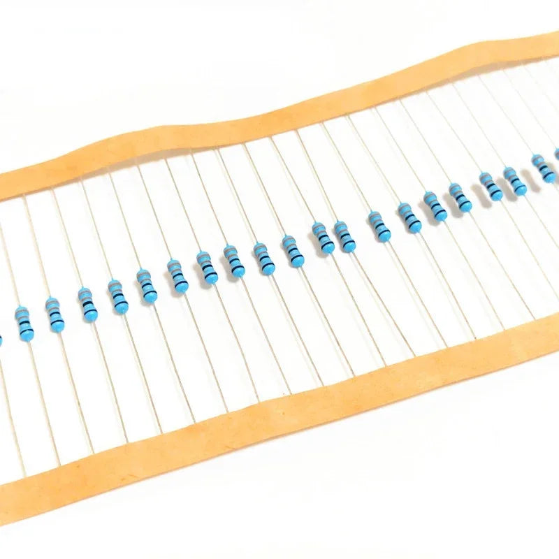 1/4W 1% metal film resistance Car Airbag repair resistor 2ohm 2.2ohm 2.4ohm 2.7ohm 3ohm 3.3ohm 6 types of Electronics  kit