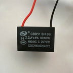 CBB61 Motor Start Capacitor 450V AC Fan Condenser1/1.2/1.5/1.8/2/2.5/3/4/5/6/8/10UF