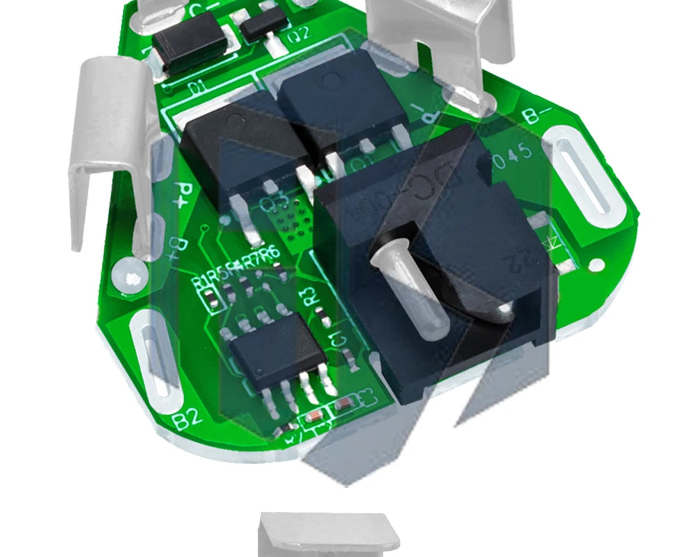 3s/4s/5S  Battery Charging Protection Board Li-Ion Lithium Battery Pack Protection Circuit Board BMS Module For Power Tools