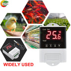 AC 110V 220V DTC2201 DTC1201 Temperature Controller Thermostat DS18B20 NTC Sensor APP Control For Smart Home