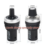 Upgraded LA42DWQ-22 1K 2K 5K 10K 20K 50K 100K 200K 22mm High Quality Diameter Potentiometer Rotary Potentiometer Converter Speed