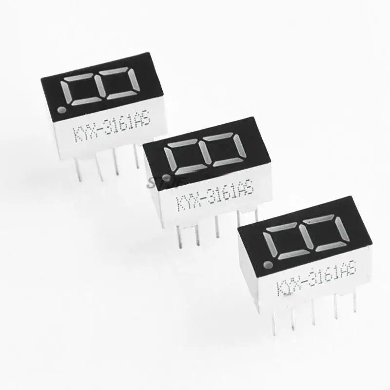 20PCS LD-3161AS 1 Digit 0.36" RED 7 SEGMENT LED DISPLAY COMMON CATHODE