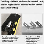New Rj45 Rj12 Rj11 Pass Through Crimp Plier Cat7 Cat6 Cat6A Cat5 Cat5e Stripping Crimping Tool with 8P/6P Ethernet Connectors