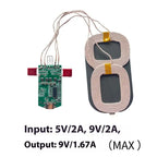 ●1Pcs Wireless Charging Type-C Interface 15W Dual Coil Wireless Charging Module Wireless Charger PCBA Home Car Equipment