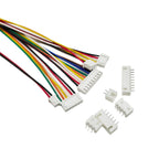 5Sets JST XH2.54 2/3/4/5/6/7/8/9/10/12 Pin Cable Wire Connector XH 2.54mm Male Female Plug Socket Length 10cm/20cm Wire 26AWG