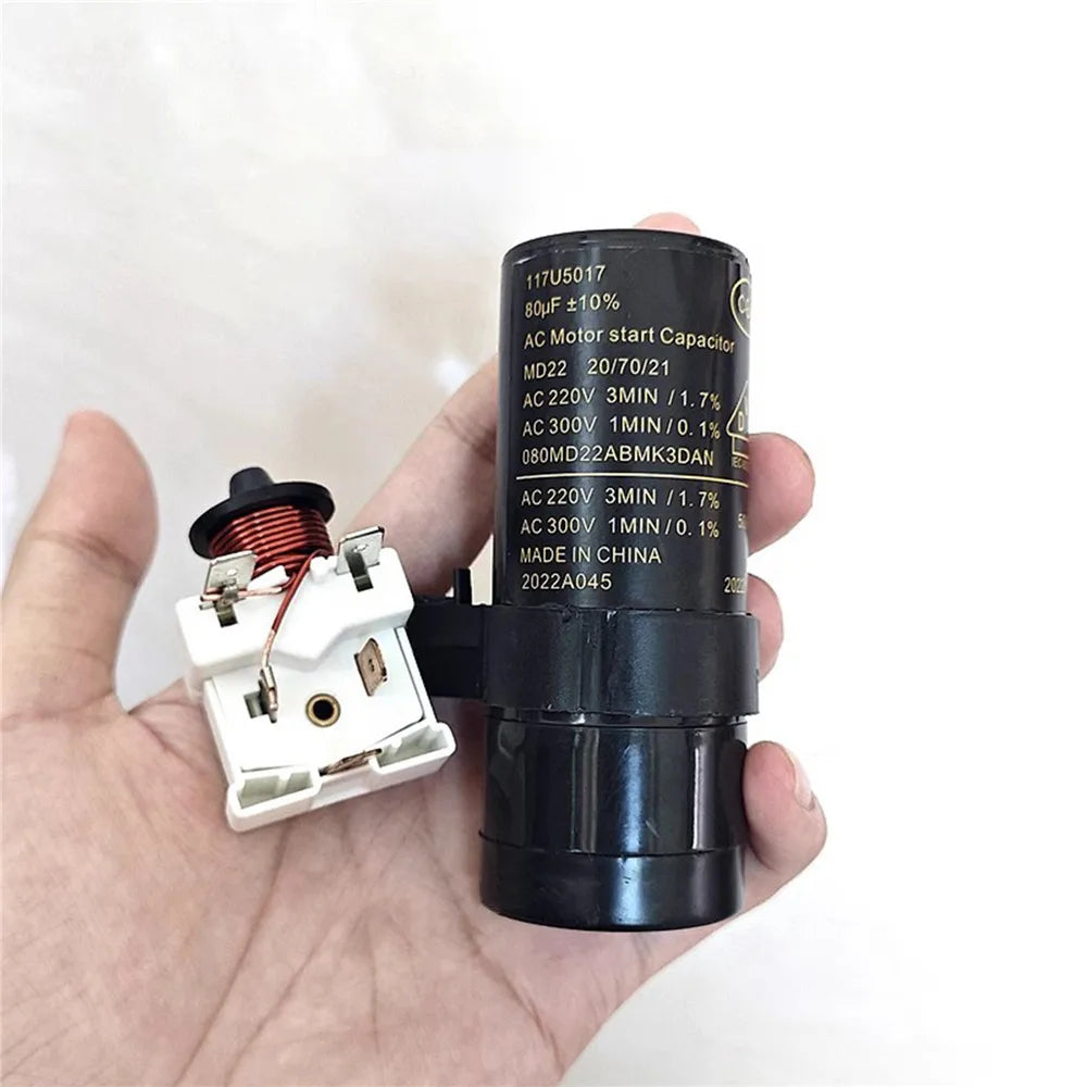 Refrigerator Freezer Danfoss Compressor SC15 21 SC18G Heavy Hammer Starter Capacitor 117U6019 5017