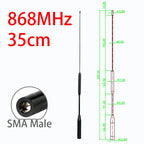 GIZONT LoRa 868MHz 915MHz Antenna SMA Long-range Communication Flexible Soft Whip Antenna For LoRaWan And Meshtastic 50CM 12DBi
