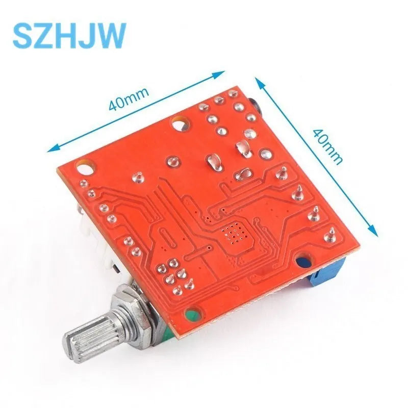 1-10PCS 12V Mini Hi-Fi PAM8610 Audio Stereo Amplifier Board 2X10W Dual Channel D Class