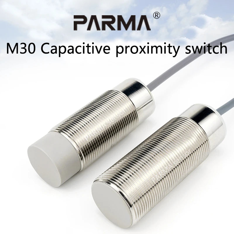 30mm Diameter Copper Tube Capacitive Proximity Switch M30, a Sensor for Detecting Water, Wood, Glass, Oil and Feed