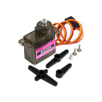 10PCS MG90D 9g Micro Digital Servo Motor Metal Gear 2.5KG High Torque MG90S MG90 Upgrated For RC Plane Helicopter Airplane 450