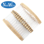100pcs/lot 1/2W Carbon Film Resistor 5% 1R-10M 10R 22R 47R 100R 150R 470R 1K 3.3K 10K 22K 220K 470K 0.1 0.22 470 ohm 0.5W