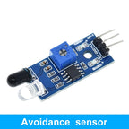 TZT Raspberry pi 2 3 the sensors module package HC-SR04 HC-SR501 DHT11 DS3231 KY-008 Sound Rain Soil sensors for arduino kit
