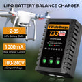 HTRC B3 2S-3S Lipo Battery Charger 110-220V AC LED 20W B3 Compact Charger Balance RC Charger