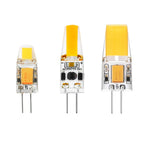 1-10pcs G4 Low Voltage 12V COB Silica Gel Mini LED Bulb Warm Light Is Suitable for Replacing 25W Halogen Lamp with Crystal Lamp