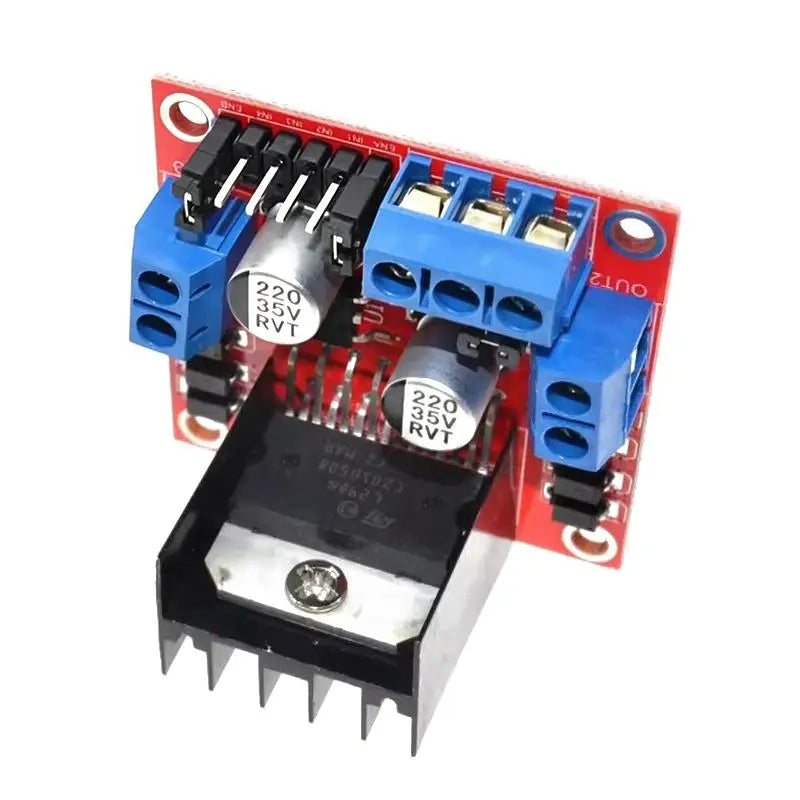 1PC L298N Motor Driver Board DC & Stepper Motor Driver Module For Smart Car Robot