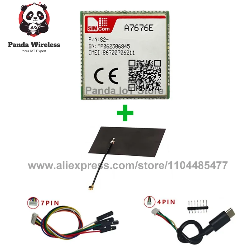 SIMcom CAT1 Core Board SIM7670 SIM7672 SIM7000 SIM7070 A7670 A7676 A7672 Series MNGV LNGV  support Data+GNSS(optional)