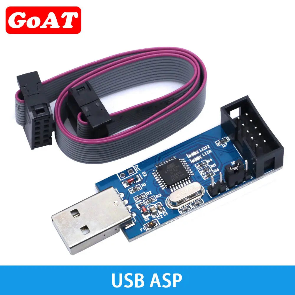official USBASP USBISP AVR Programmer USB ISP USB ASP ATMEGA8 ATMEGA128 Support Win7 64