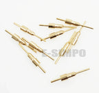 300pcs Round Female Receptacle Socket for Pin Dim0.45-0.6mm without Plastic for 2.54 Hole Pin Header