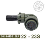 MS3102 MS3106 MS3108 Military Specification Connector 5015 MIL STD 8pin 19pin Plug&Socket 22-14 22-23 MIL-C Circular Connectors