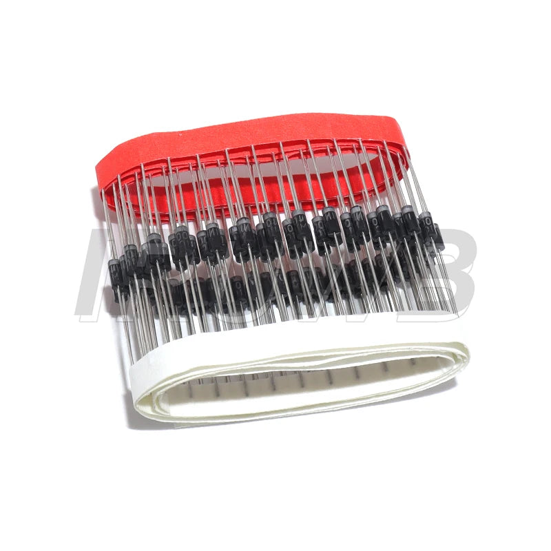 50PCS Schottky Rectifier Diode 1N4004 IN4004 1A 400V DO-41 Rectifier Diode