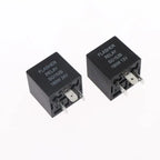 1 Set 12V 24V Car Motorcycle Steering Relay Car Flasher Relay For Turn Signal Lights 3Pin LED Flasher Relay With Socket