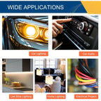 Electric Wire Connector No Stripping Quick Cable Connectors Detachable Automotive Terminal Connector LED Cable Buckle Connector