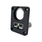 Single/Dual Socket 50A Flush Mount Bracket Panel Cover for Anderson Plug Charging Power&USB Car Caravan Solar Battery Connector