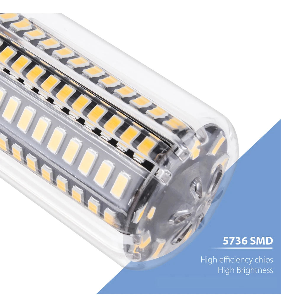30W LED E27/E26 Corn Light Bulb E14 Chandelier Lamp B22 Ceiling Bulbs AC 85-265V No Flicker For Home Living Room Cold/Warm White