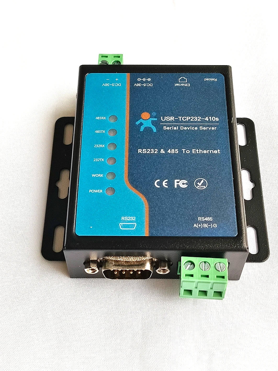Modbus RTU to Modbus TCP IOT Gateway Serial RS232 RS485 to Ethernet Device Converters Server TCP IP Protocol USR-TCP232-410S