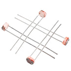 50PCS/lot  LDR Photo Light Sensitive Resistor Photoelectric Photoresistor 5528 GL5528 5537 5506 5516 5539 5549 For Arduino