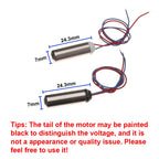 Waterproof Mini 612 Vibration Motor Micro 6*12mm Vibrator DC1.5V 3.7V 5V Coreless Vibrator Toy Massager