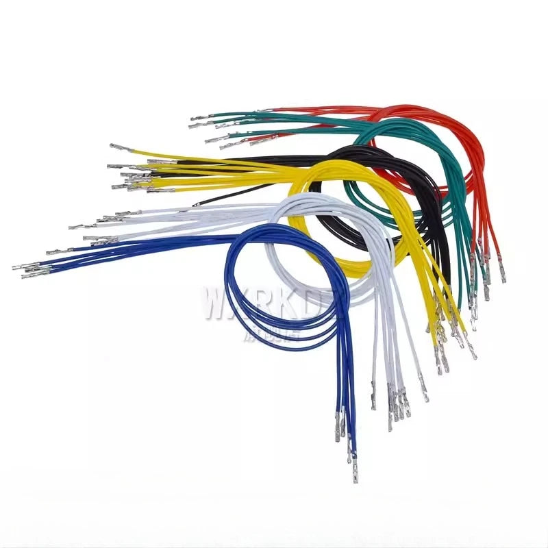 20/10pcs Dupont 2.54mm Terminal Connecting Line Cable Double Single Head Electronic Wire 10cm/20cm/30cm/50cm 26AWG