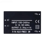10pcs HLK-PM01 HLK-PM03 HLK-PM12 AC-DC 220V to 5V/3.3V/12V Mini Power Supply Module PM01 PM03 PM12 Isolated Transformer