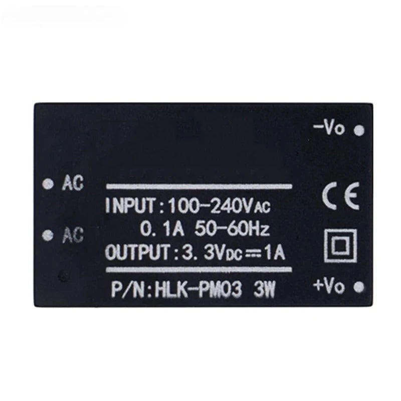 10pcs HLK-PM01 HLK-PM03 HLK-PM12 AC-DC 220V to 5V/3.3V/12V Mini Power Supply Module PM01 PM03 PM12 Isolated Transformer