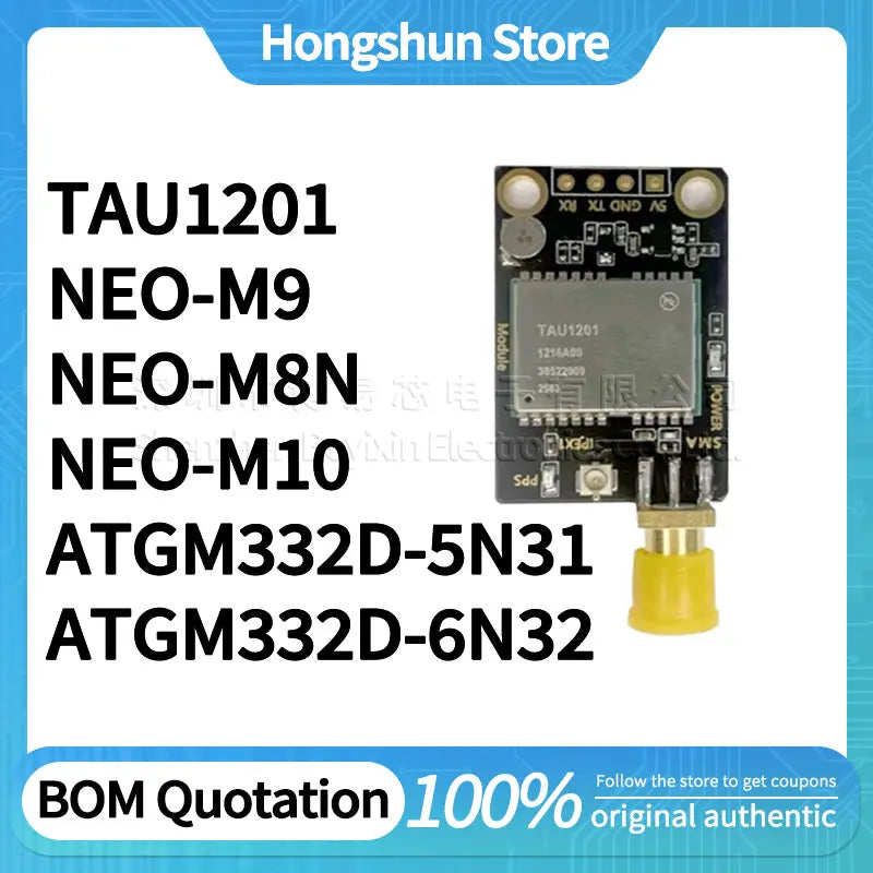 TAU1201 NEO-M9 NEO-M8N NEO-M10 ATGM332D-5N31 ATGM332D-6N32 Development board for off-road vehicle L1L5 module group board