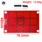 12-Button Capacitive Touch Keypad (MPR121): I2C Interface Sensor Module –for Arduino-Compatible