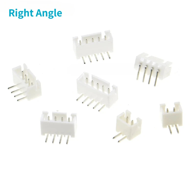20pcs SH1.0 1.25 ZH1.5 PH2.0 XH2.54 mm Male Pin Header Socket Dip/Right Angle RA SMD SMT 2/3/4/5/6/7/8/9/10/12P Wafer