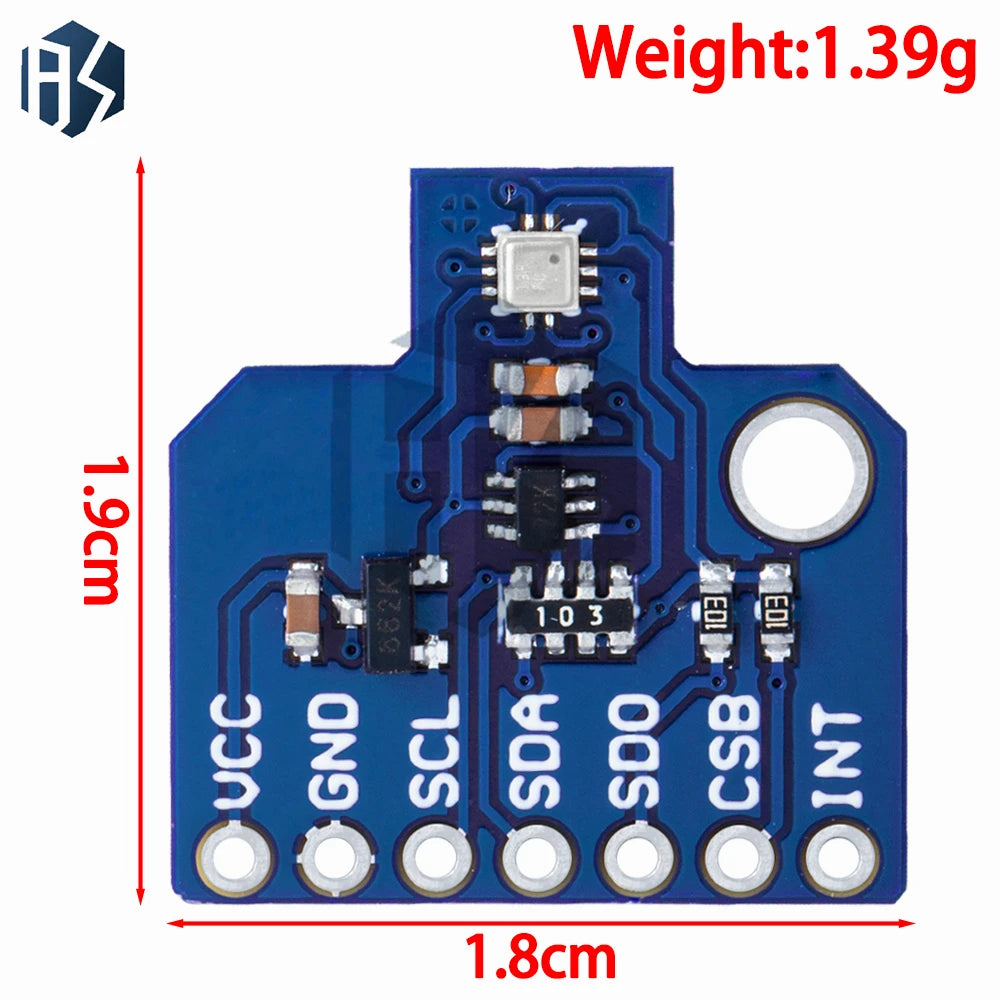 CJMCU-680 BME680 Digital Temperature Humidity Pressure Sensors High Altitude Detection Module For Arduino