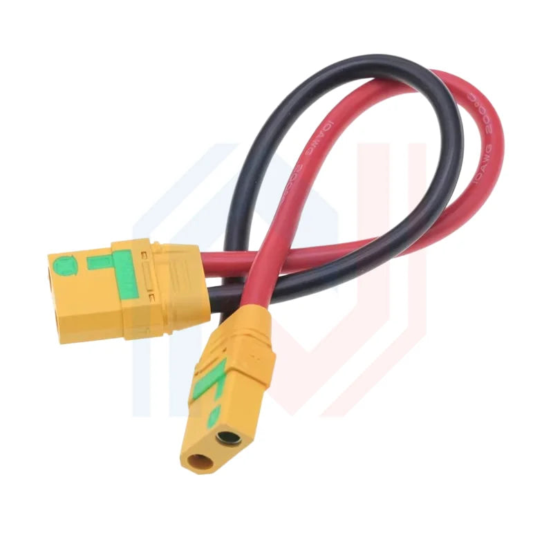 XT90/XT90S Male to Female Adapter for Car Lipo Battery Large Current Model Aircraft Plug with Resistance to Prevent Sparking