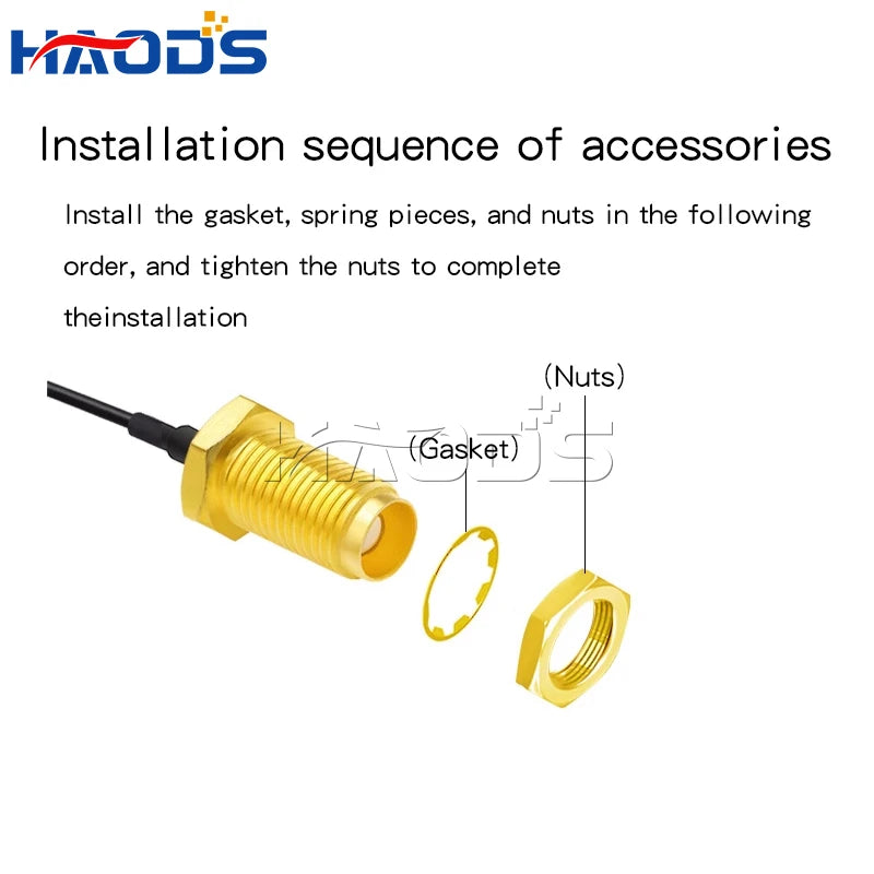 5PCS SMA Pigtail Jumper RP SMA Male Female to UF.L IPX IPX1 RG178 Cable Sockets Jack Connectors Adapter for Wifi Router GPS AP
