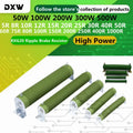 1PCS/Lot 50W 100W 200W 300W 500W RXG20 High Power Ripple Resistor Brake Wave Resistor 5 8 10 12 15 20 30 40 50 100 150 200 1000
