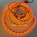 LED Strip Light 600nm True Orange SMD 5050 3528 Strip Ribbon Diode Tape Rope Lights 1m/5m 12V Flexible Strip String Lamp