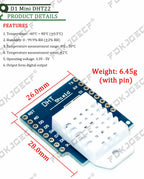 ESP8266 D1 Mini Pro V3.0 Wifi Development Board Nodeu WS2812 RGB DHT11 DHT22 AM2302 Relay DS18B20 BMP180 Motor For Wemos Diy Kit