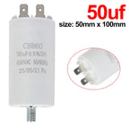 CBB60 Washing Machine Pump Starting Capacitor:4uf,5uf,6uf,8uf,10uf,12uf,14uf,15uf,20uf,25uf,30uf,35uf,40uf,45uf,50uf,60uf 450VAC