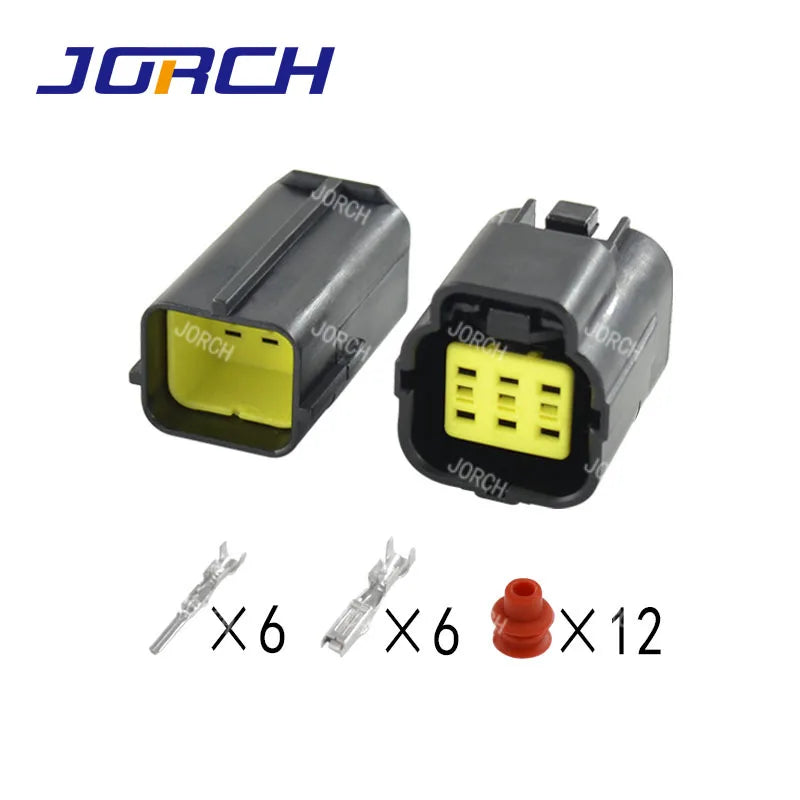 Free Shipping 1 Set 1/2/3/4/6/8/10/12 Pin Way Waterproof Wire Connector Plug Car Auto Sealed Electrical Set Car Truck Connectors