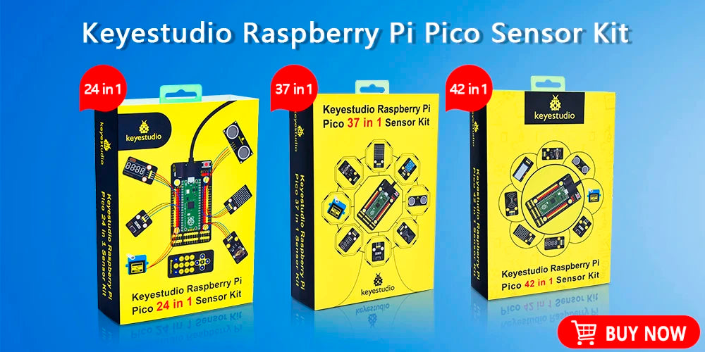 Keyestudio Raspberry Pi 4B Robot Car+5 Megapixels Camera Module Python Programming For Raspberry Pi 4B(No Raspberry Pi Board )