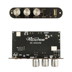 ZK-1001UM DC 9-24V mono 100W Bluetooth amplifier board TPA3116D2 supports TWS to speaker karaoke microphone reverb