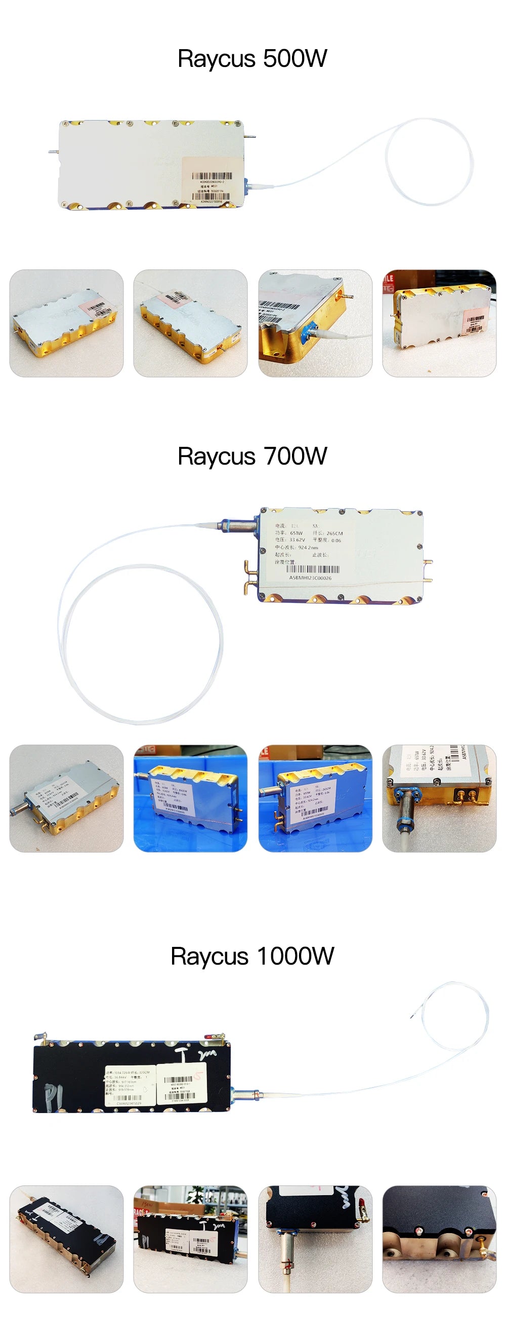 MAX Raycus IPG Original Laser Source Pump 120-1000W Pumping Source Pulsed Laser Diode for Laser Source Repair