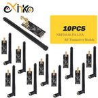1-10PCS NRF24L01+ 2.4G wireless data transmission module 2.4GHz NRF24L01 upgrade version NRF24L01+PA+LNA 1000 Meters For Arduino